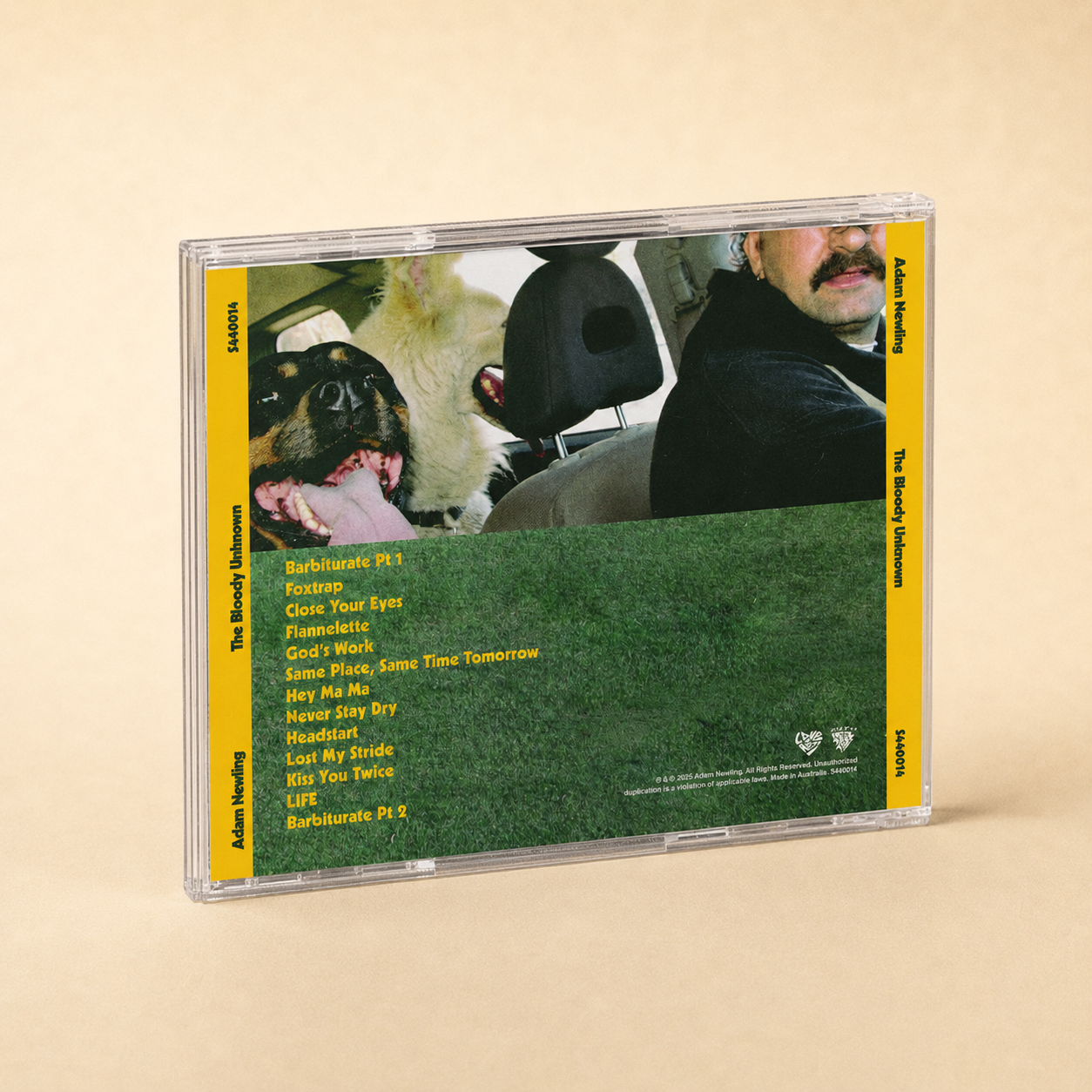 The Bloody Unknown CD