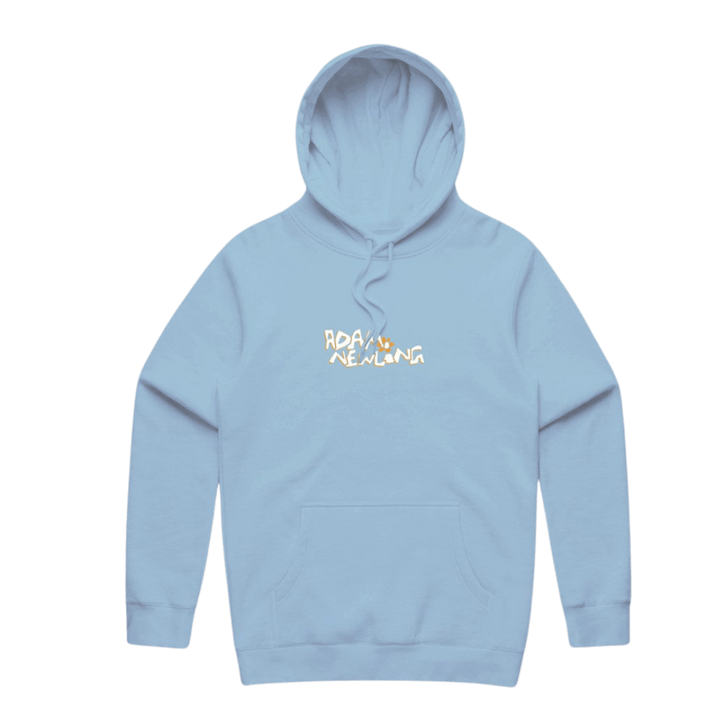 EMBROIDERED FLOWER LOGO HOODIE